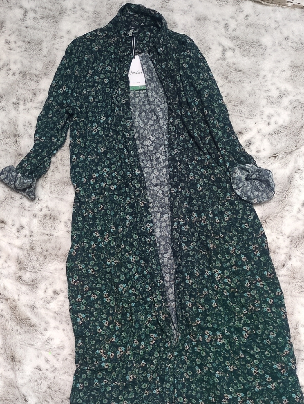 $15 MOVING SALE! Joules Navy Floral Shirt Dress